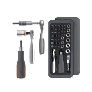 41-in-1 Mini Ratchet Screwdriver Set, Alloy Steel & PC for Electronics & Home Fix