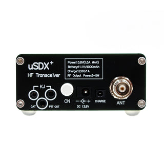 8-Band USDX+ HF Transceiver HF Ham Radio QRP CW Transceiver 3W-5W All Mode