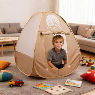Cooking Tools Indoor and Outdoor Gift for Boys Girls Kids Camping Set with Tent Tableware Basket 25Pcs Forest Adventure Pretend Play Set