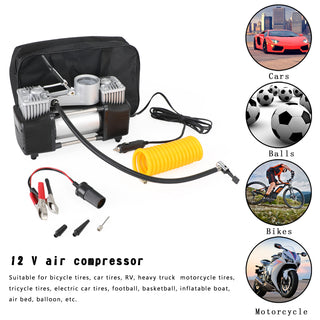 12V 150PSI  Heavy Duty Air Compressor Pump Inflator Auto Car Truck Compressor