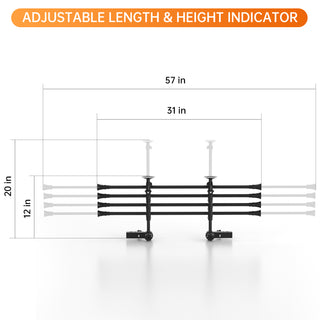Luggage compartment dog guard protective grille  for car SUV station wagon universal