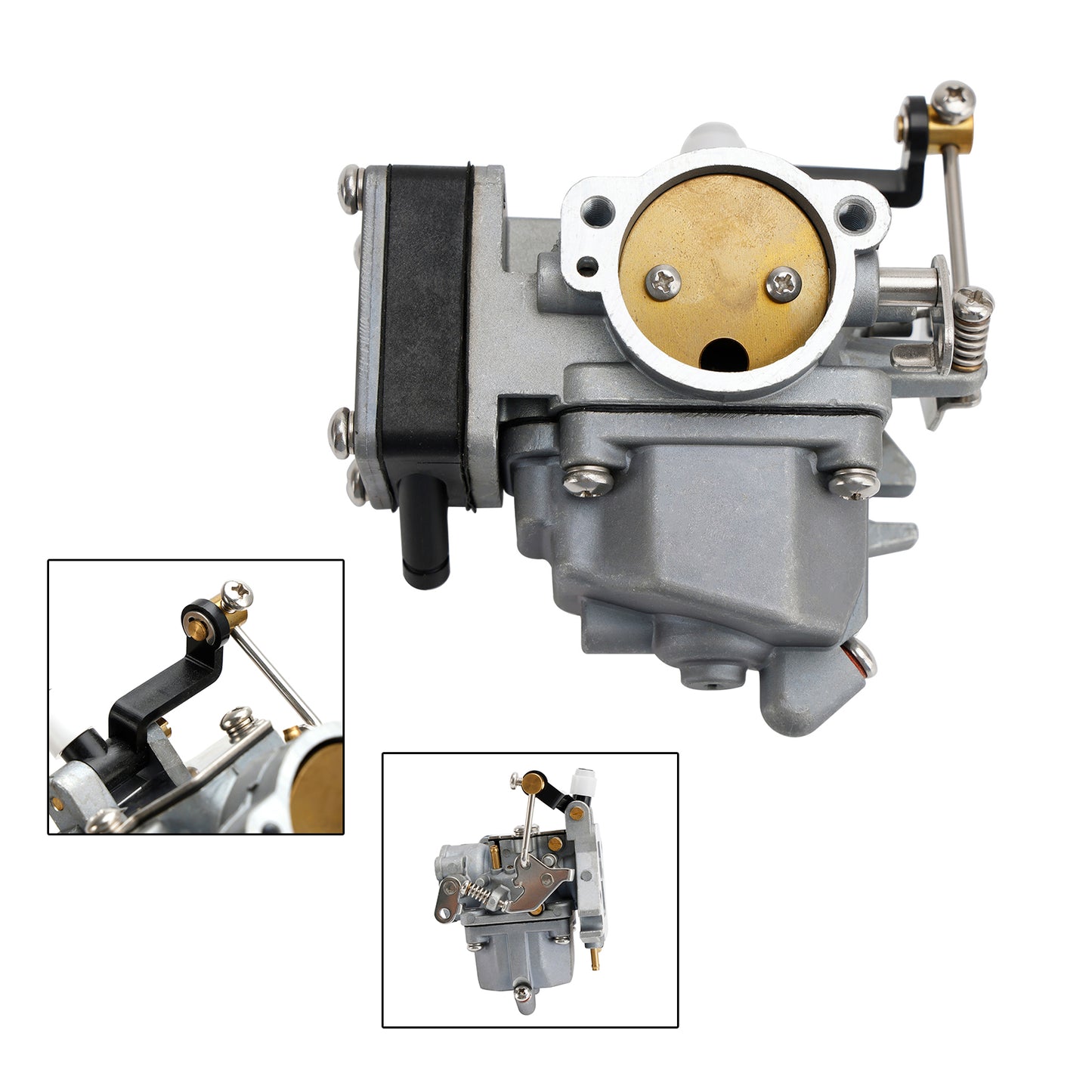 Carburetor Carb fit for Mercury Mariner 2-stroke 15C 9.9 D M 9.9HP 15HP Outboard