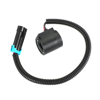12V Solenoid Valve Coil W/ Connector For Bobcat Skid Steer 6309311 6671025