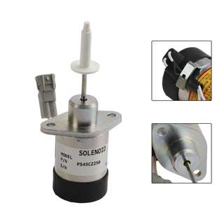 12V Fuel Cut Off Solenoid PS45CZ250 PS45CZ290 For Actuator Kubota D1503 V2203