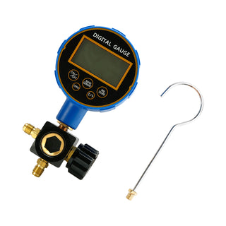 Refrigeration HVAC Digital Pressure Gauge Single Manifold Gauge