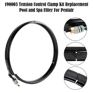 Pentair 190003 Tension Control Clamp Kit Replacement Pool and Spa Filter for Clear Plus pool/spa filters