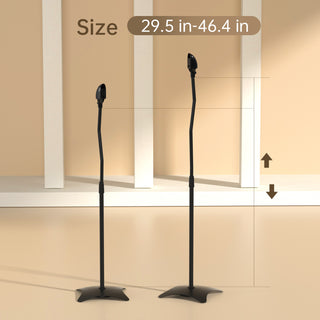 Universal Surround Sound Adjustable Height Speaker Stand Speaker Bracket 2PCS