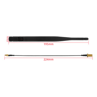 Banana Pi Openwrtone Antenna MMCX Straight to SMA Female External Antenna