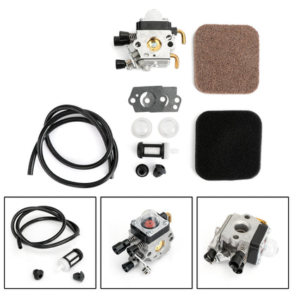 Carburetor For Stihl FS85 FS75 FS80 KM85 HS75 HS80 HS85 Carb Air Fuel Filter Kit