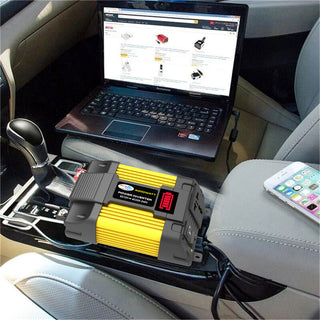 4000W Car Power Sine Wave Inverter w LED Display DC 12V To AC 220V Inverter