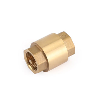 DN15 1/2" NPT In-Line Check Valve Brass Spring Loaded Inline 200PSI