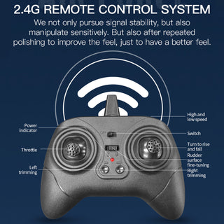 3Channel P51 Remote Control 2.4Ghz 6Axis Stabilizer Airplane Toy With 2Batteries Toy