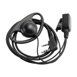 K-326-D Earhook Headset For TK-208 TH-D7 RPU416A KG-UVD1 TG-K4AT PX-777 UV-5RA