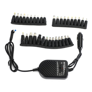 80W Car Laptop Notebook Charger Travel Adapter Universal 34 Tips Power Supply