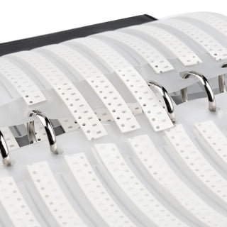 2000PCS 0603 1% SMD Chip SMT Resistor 63 Values + Capacitor 17 Value Sample Book