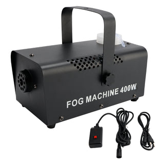 Mini 400W Fog Machine Fogging Machine Portable With Wireless Remote Control Club