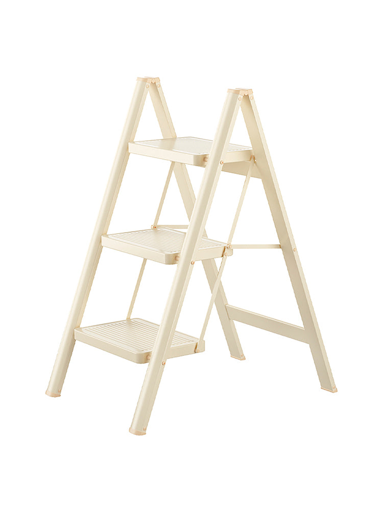 Stepladder, 3 Tiers,  Foldable, Aluminum, Ladder, Load Capacity 330.7 lbs