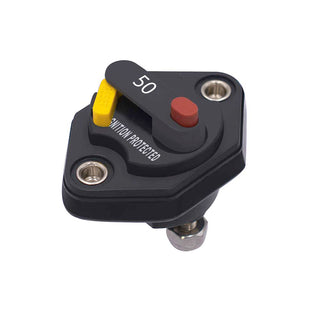 50A Circuit Breaker Stereo Blow Replace Reset Fuse Switch For Car Audio Marine