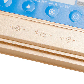 50A MPPT Solar Charge Controller with Bluetooth & APP, 12V/24V Auto for LiFePO4 & Lead-Acid Batteries (Gold)