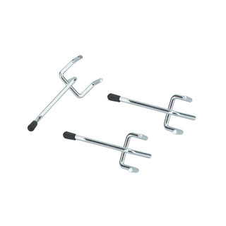 50Pcs Peg Hooks 2 Inch Pegboard Hooks Safety Black Tip Peg Board Hooks