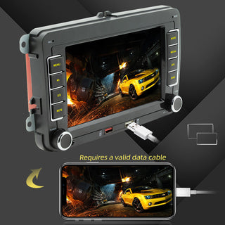 7" Wireless Carplay Bluetooth Stereo Radio FM Car MP5 Player Remote Control