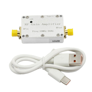 10M-6GHz RF Amplifier 10dB High Gain Driver Receiving Amplifier for GPS Receiver