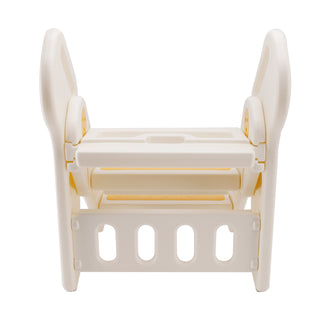 Children Foldable Footstool Hand Washing Ladder Baby Convenient Stair With Light