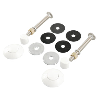 White Diving Board Mount kit 67-209-909-SS 5-1/2“Bolts 1-1/4&2”f/w