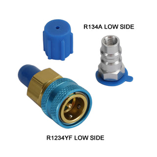 1/4" SAE Low Side Quick Coupler Hose Adapter Fitting Connector