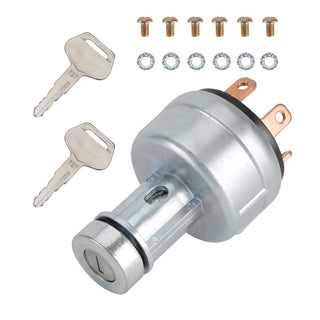 08086-10000 Ignition Switch W/2 Keys Fits For John Deere Kubota Yanmar Iseki