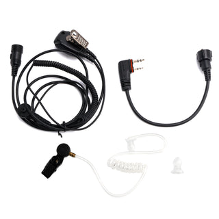 102B Transparent Air Tube Earphone A24 Conversion Line For ICOM A25CE A25N A24