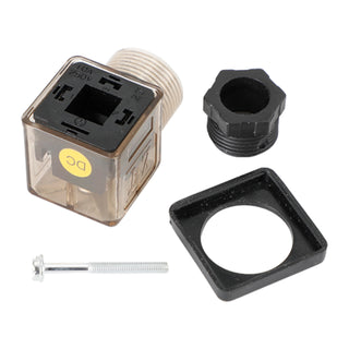 5Pcs Solenoid Valve Coil Plugtransparent Voltage Universal Accessories Dc 24V
