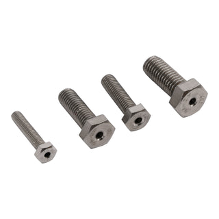 Stainless Steel M6 & M8 & M10 & M12 Broken Snapped Stud Drill Guide Kit 4PCS