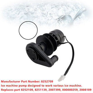 Ice Machine Water Pump 230 Volt for Manitowoc 8252709 8251139 2007399 NEW