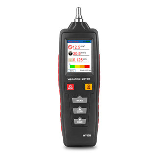 WT63B Portable Digital Vibration Meter Tester Color LCD Vibration Analyzer Test