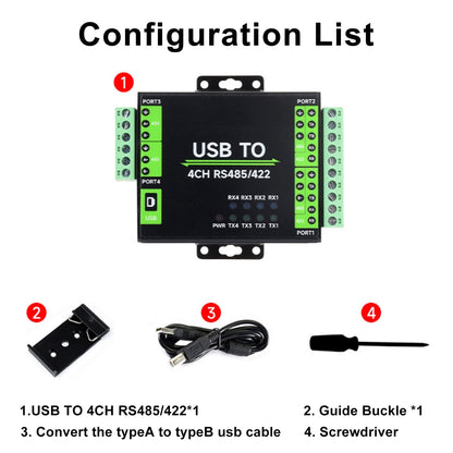 USB to RS422 RS485 Industrial Isolated Converter Adapter Module Generic