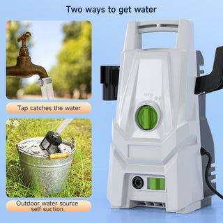 1400W Electric Pressure Washer 3200PSI Portable Power Washer Max 1.8GPM