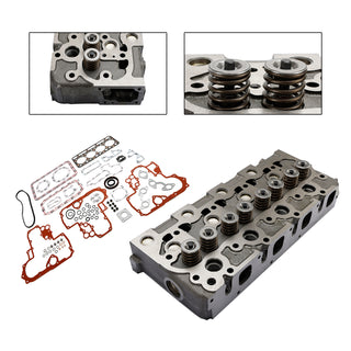 Cylinder Head+ Gasket Kit For Kubota V1702 V1702B Engine Bobcat 733 743 Loader