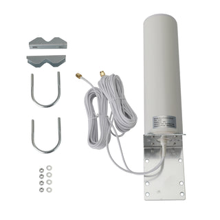 WiFi Antenna 4G LTE Antena SMA 28dBi Omni Antenne Male 5M Dual Cable 698-2700MHz