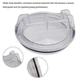For CMP 25304-000-020 Sta-Rite Replacement Dura Glass Pump Lid C3-139P1