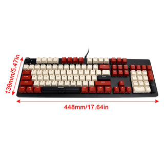 104Key Wired Mechanical Linear Switch Gaming Keyboard Hot-Swappable Customizable