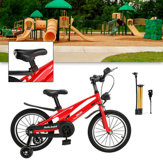 16 inches Magnesium alloy Kid's Bike Child Bicycle with auxiliary wheels