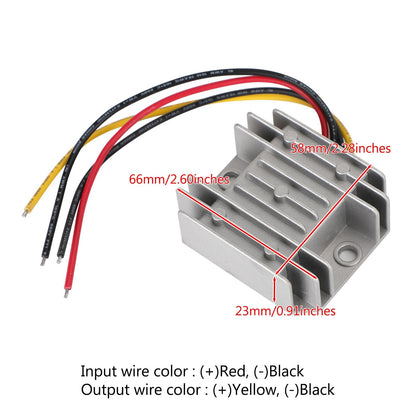 WaterProof 24V to 12V 3A 36W Step Down DC/DC Power Converter Regulator Generic