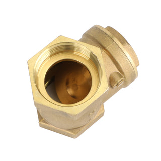 1-1/4" Brass Swing Check Valve NPT Threaded Plumbing Fitting