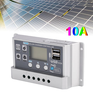 10A-60A PWM Solar Controller Display Current Solar Street Light Control 0V Start