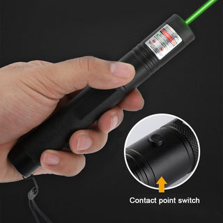 900Miles Green Laser Pointer Pen Visible Beam 18650 Torch Lazer Lamp 532nm