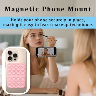 Silicone Suction Phone Case Mount Magnetic Suction Cup Holder for iPhone 17 16
