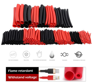 Wire Cable Sleeve Kit 270PCS 3:1 Waterproof Dual Wall Adhesive Heat Shrink Insulation Shrinkable Tube Waterproof