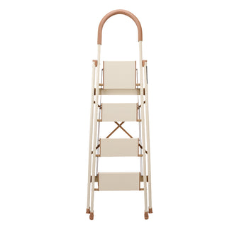 4-Step Folding Ladder with Handrails – Anti-Slip, 330 lbs Capacity