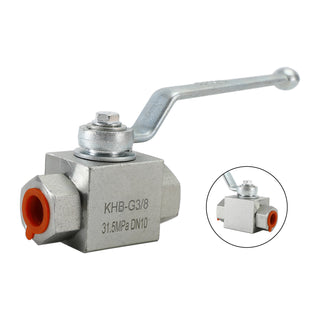 Hydraulic Valve KHB Ball Valve 1/4"/3/8"/1/2"NPT High Pressure Ball Valve